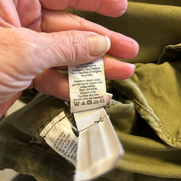 Madewell Madewell Fishtail Anorak hooded jacket in army green - Picture 9 of 10